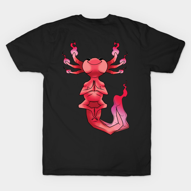 Meditating Axolotl by The Anger